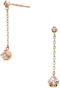 Amazon.co.jp: 【公式】[ヴァンドーム青山]ピアス K10ピンク